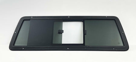 Manual Back Window Glass Back Slider Compatible with Ford Ranger 1986-1997 2 Dr Super Cab & 1998-2011 All Models / Mazda B2300 B2500 B3000 B4000 1994-1997 2 Dr Extended Cab & 1998-2010 All Models