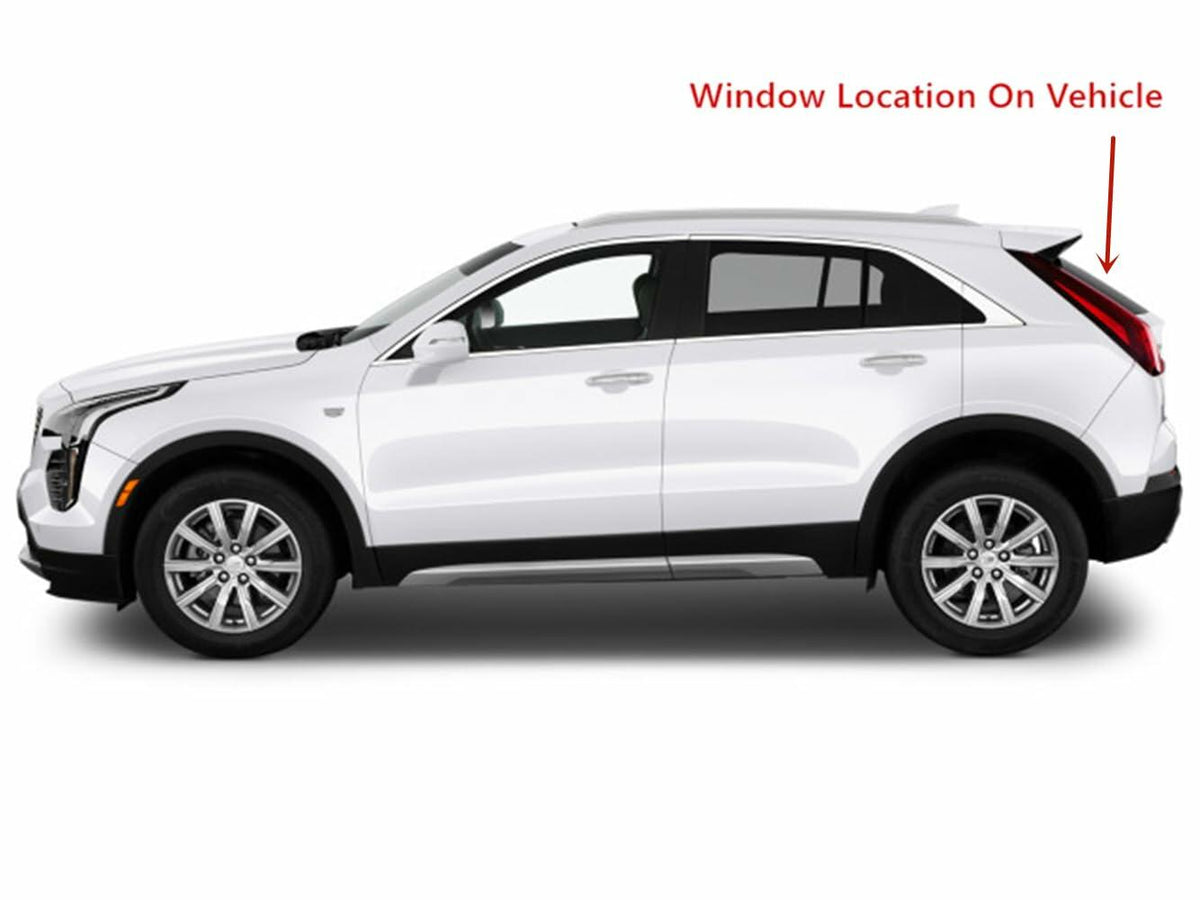Heated Back Tailgate Window Back Glass Compatible with Cadillac XT4 2019-2025 Models