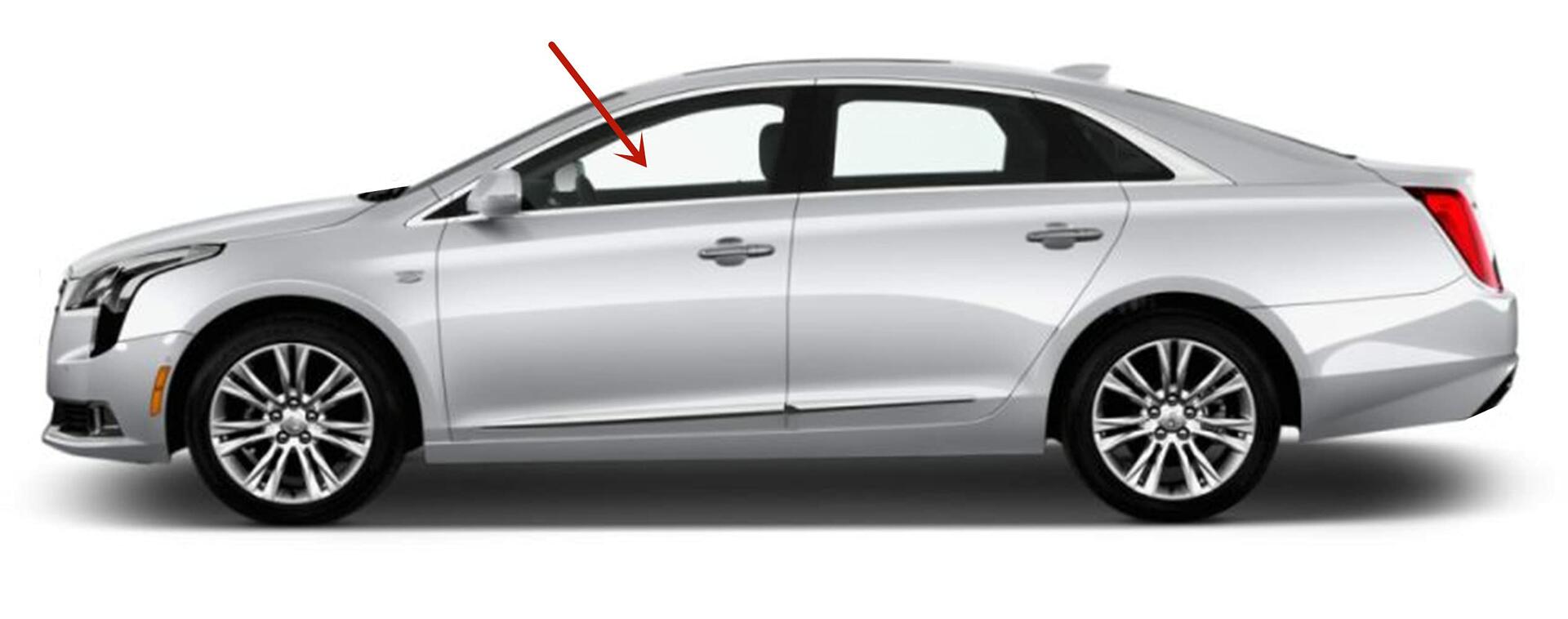 Laminated Driver Left Side Front Door Window Door Glass Compatible with Cadillac XTS 2013-2019 Models