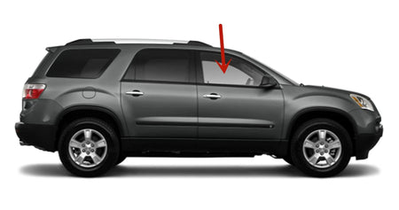 Passenger Right Side Front Door Window Door Glass Compatible with Chevrolet Traverse 2009-2017 Models