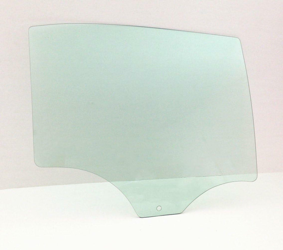 Passenger Right Side Rear Door Window Door Glass Compatible with Chevrolet Malibu 4-Door Sedan 2008-2012 Models (Not For Malibu Classic)