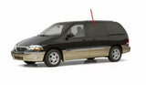 Driver Left Side Rear Sliding Door Window Door Glass Compatible with Ford Freestar/Ford Windstar/Mercury Monterey 2002-2007 Models