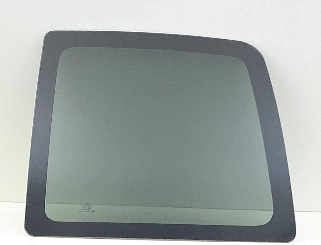 Privacy Stationary Back Window Back Glass Passenger Right Side Compatible with Chevrolet Express/GMC Savana Van 1996-2025 Models