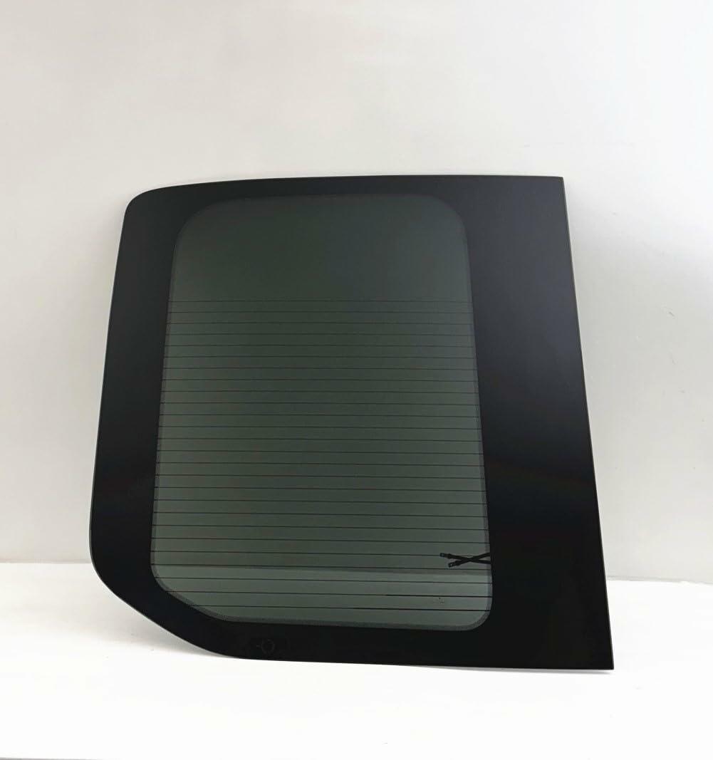 Heated Rear Back Window Back Glass Driver Left Side Compatible with Ford Transit 100.8" Mid-Roof & 110.2" High-Roof 2015-2026 Models (Not for Transit Connect, Or Low-Roof Transit)