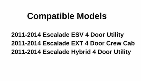 Laminated Driver Left Side Front Door Window Door Glass Compatible with Cadillac Escalade ESV/Escalade EXT/Escalade Hybrid 2011-2014 Models