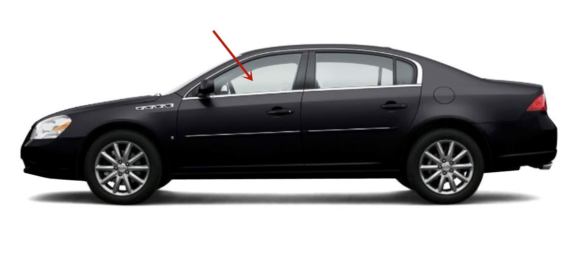 Laminated Driver Left Side Front Door Window Door Glass Compatible with Buick Lucerne 2006-2011 Models