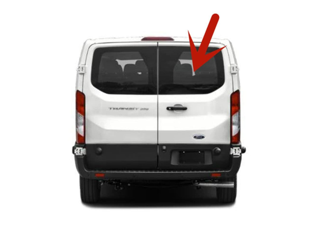 Heated Back Window Back Glass Passenger Right Side Compatible with Ford Transit 83.2" Low-Roof Van 2015-2026 Models (Not for Mid/High Roof Transit, or Transit Connect)