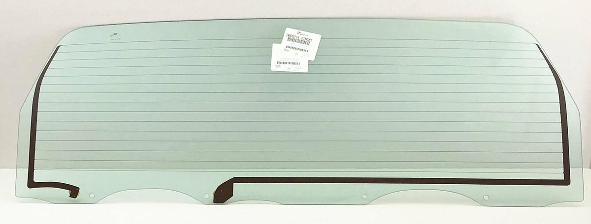 Power Drop Down Heated Back Window Back Glass Compatible with Ford Bronco 1988-1996 Models