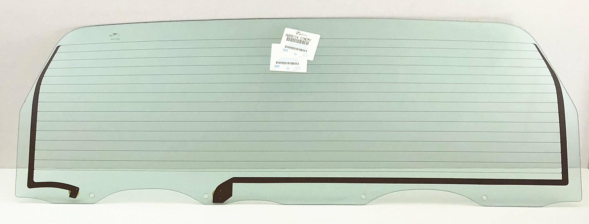 Power Drop Down Heated Back Window Back Glass Compatible with Ford Bronco 1988-1996 Models