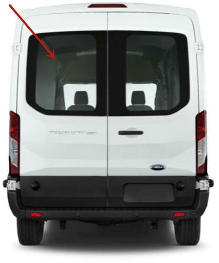 Back Window Back Glass Driver Left Side Compatible with Ford Transit 100.8" Mid-Roof & 110.2" High-Roof 2015-2026 Models (Not for Transit Connect or Low-Roof Transit)