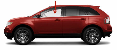 OEM W/Logo Tempered Driver Left Side Front Door Window Door Glass Compatible with Ford Edge 2007-2014 Models/Lincoln MKX 2007-2015 Models