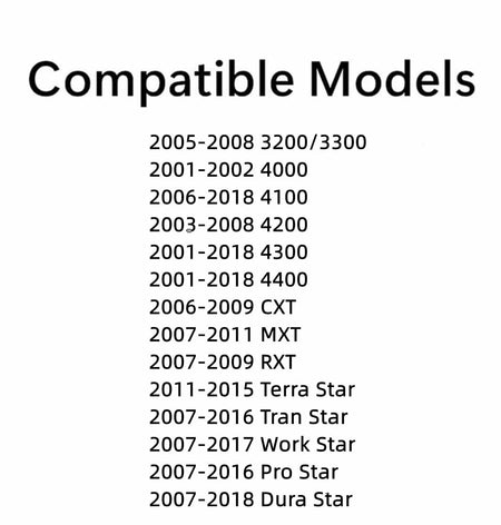 Driver Left Side Front Door Window Door Glass Compatible with International Harvester/Navistar (3200/3300/4000/4100/4200/4300/4400/7000/8000/CXT/Dura Star/MXT/Pro Star/RXT/Terra Star/Work Star)