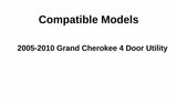 Laminated Passenger Right Side Front Door Window Door Glass Compatible with Jeep Grand Cherokee 2005-2010 Models
