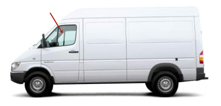 Driver Left Side Front Door Window Door Glass Compatible with Freightliner Sprinter/Dodge Sprinter 2001-2006 Models