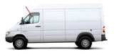 Driver Left Side Front Door Window Door Glass Compatible with Freightliner Sprinter/Dodge Sprinter 2001-2006 Models