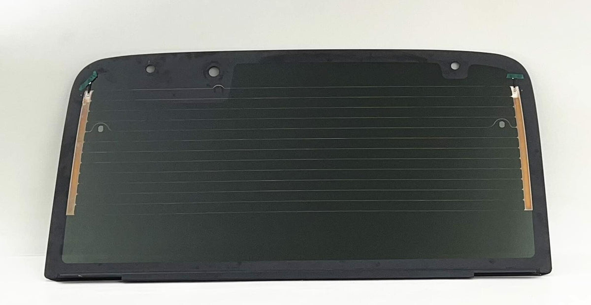 Privacy Heated Rear Back Window Back Glass Compatible with Jeep Wrangler 1997-2002 2-Door Models