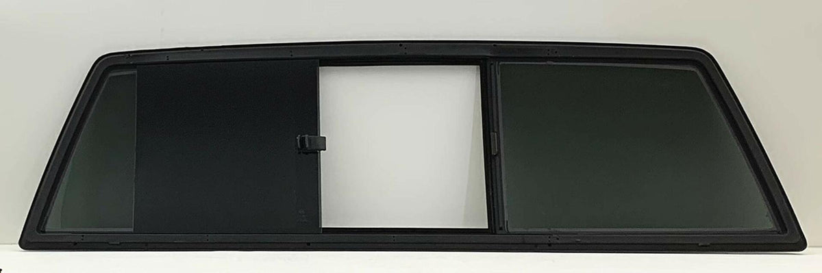 Manual Slider Back Window Back Glass Compatible with Chevrolet Silverado/GMC Sierra 1500 2500 3500 1999-2006 & 1500Classic 1500Classic 3500Classic 2007 Models