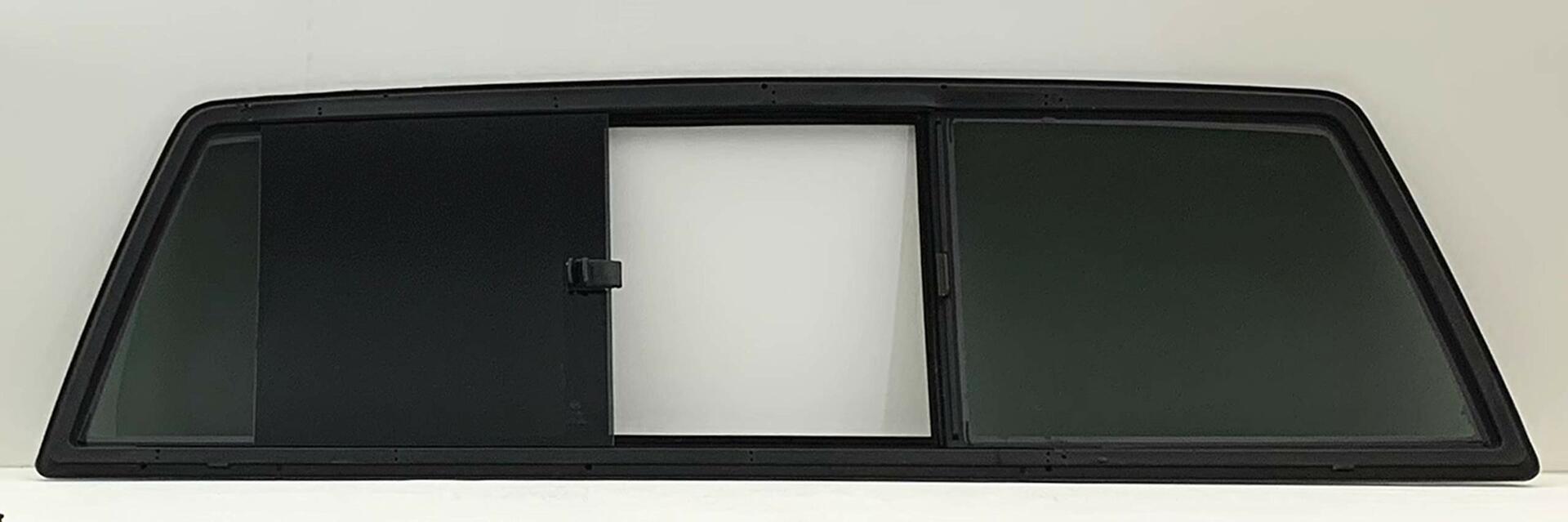 Manual Slider Back Window Back Glass Compatible with Chevrolet Silverado/GMC Sierra 1500 2500 3500 1999-2006 & 1500Classic 1500Classic 3500Classic 2007 Models