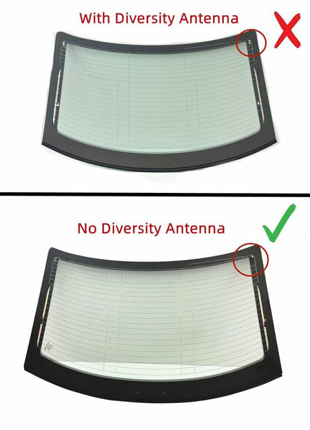 Heated Back Window Back Glass Compatible with Cadillac CTS 2014-2019 / CTS-V 2016-2019 4-Door Sedan Models