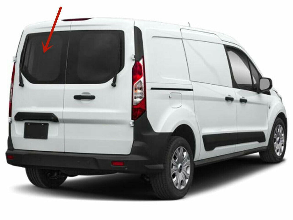 Heated Back Window Back Glass Driver Left Side Compatible with Ford Transit Connect 2014-2023 Models