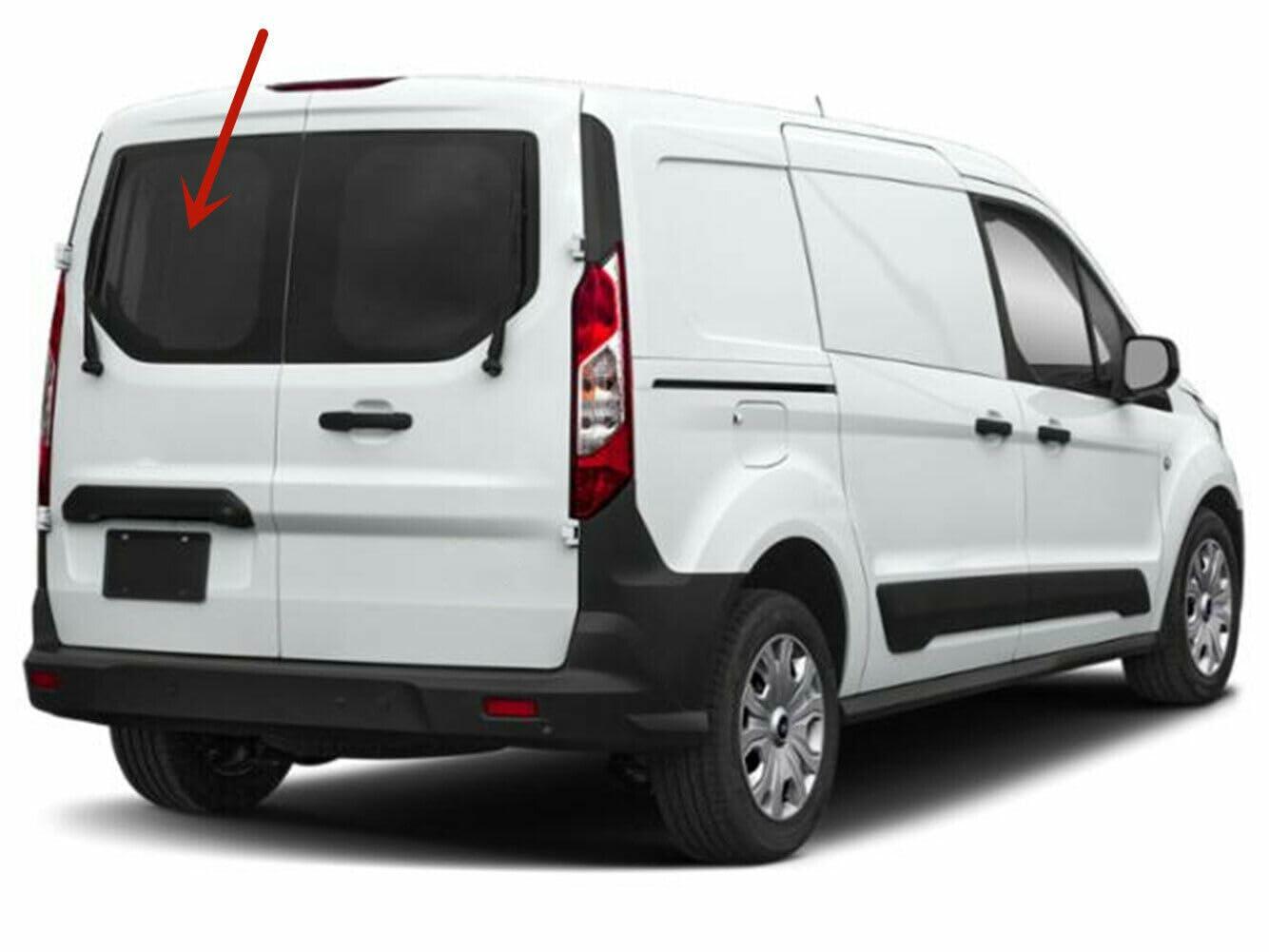 Heated Back Window Back Glass Driver Left Side Compatible with Ford Transit Connect 2014-2023 Models
