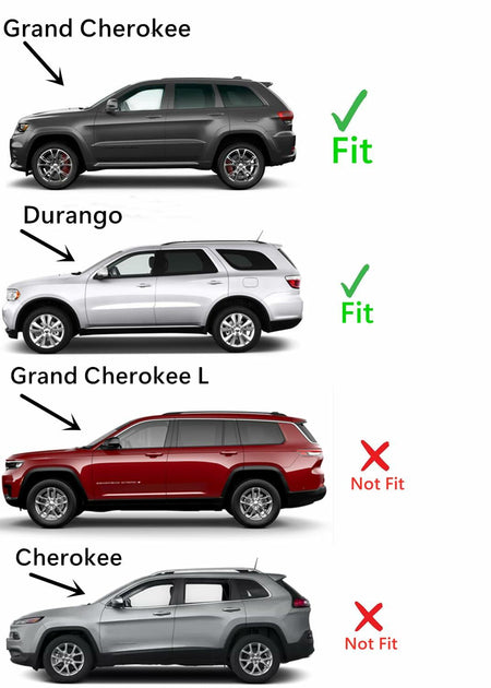 Tempered Driver Left Side Front Door Window Door Glass Compatible with Dodge Durango 2011-2026/Jeep Grand Cherokee 2011-2021 /Grand Cherokee WK 2022 Models (Not For Cherokee / Grand Cherokee L)