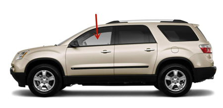 Dirve Left Side Front Door Window Door Glass Compatible with Chevrolet Traverse 2009-2017 Models
