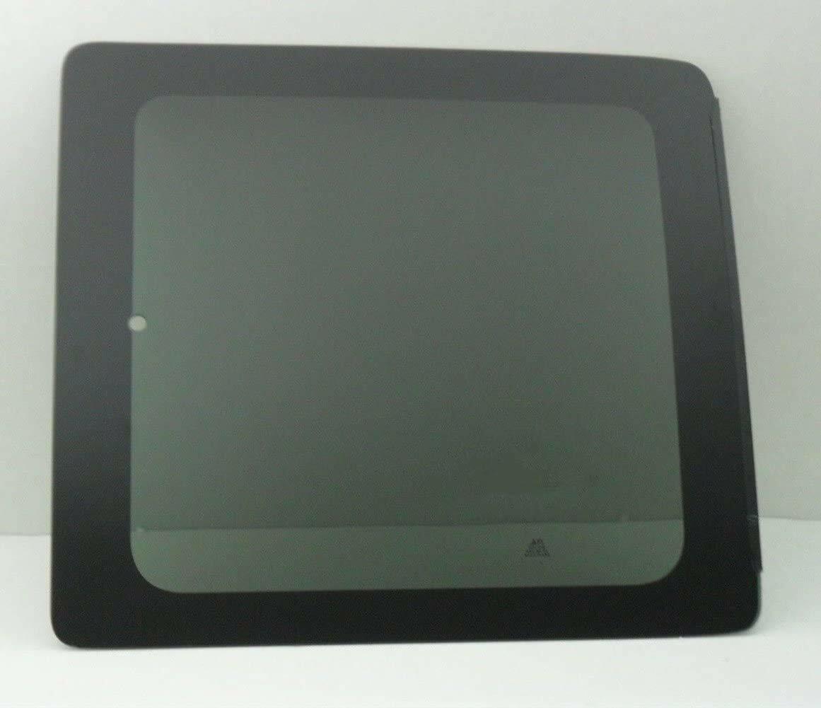 Movable Passenger Right Side Front Hinged Door Window Door Glass Compatible with Chevrolet Express / GMC Savana 1996-2025 Models