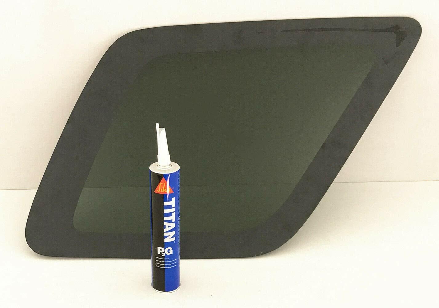 Driver Left Side Quarter Window Quarter Glass Compatible with Mercury Mariner/Mazda Tribute/Ford Escape 2008-2012 Models