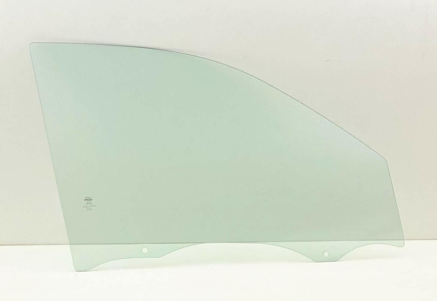 NAGD Passenger Right Side Front Door Window Glass, Compatible with Oldsmobile Cutlass 1997-1999, Chevrolet Malibu 1997-2003, Chevrolet Classic 2004-2005, Tempered Glass, Clear