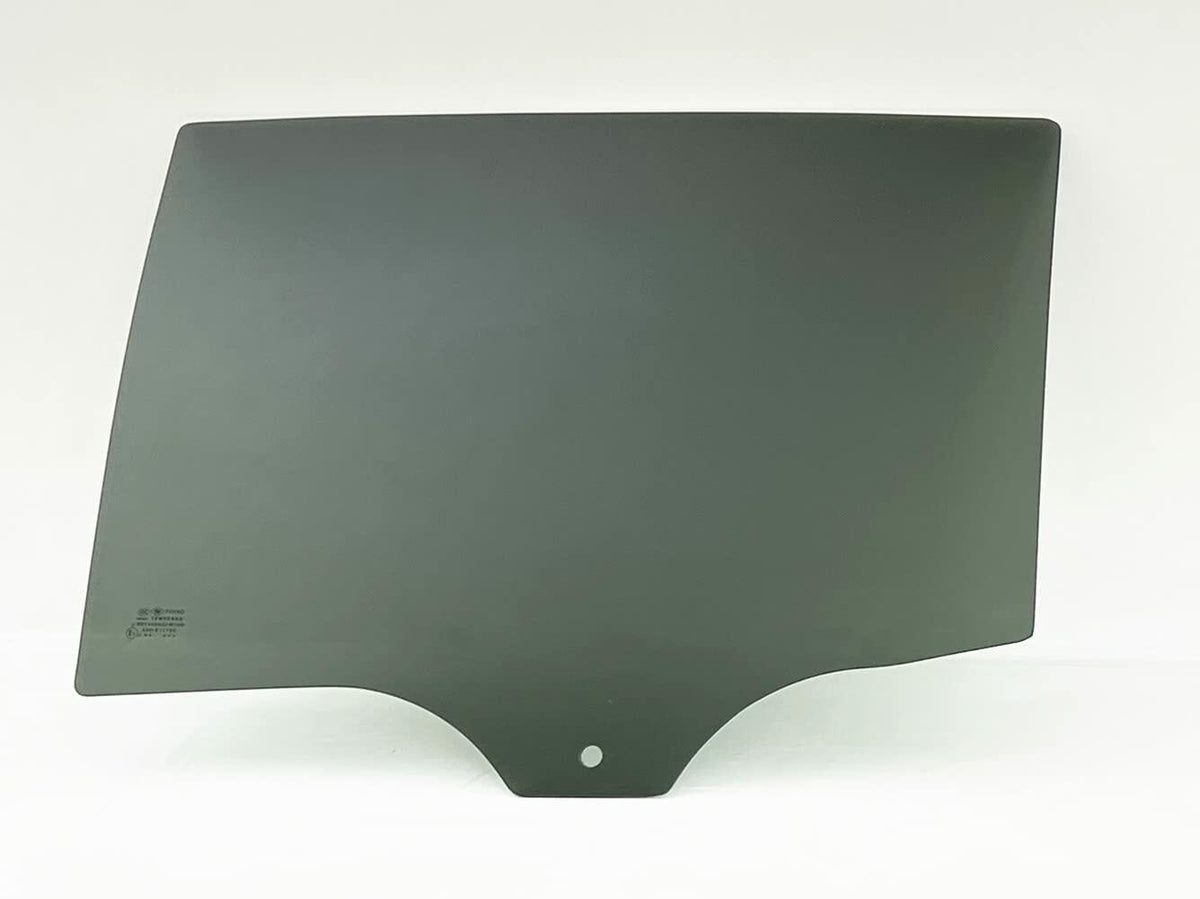 Driver Left Side Rear Door Window Door Glass Compatible with Ford Ranger Pickup 4 Door Crew Cab 2019-2023 Models