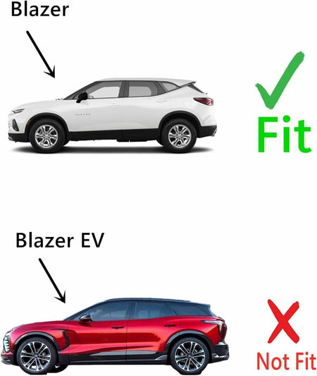 Privacy Driver Left Side Rear Door Window Door Glass Compatible with Chevrolet Blazer 2019-2026 Models (Not For Blazer EV)