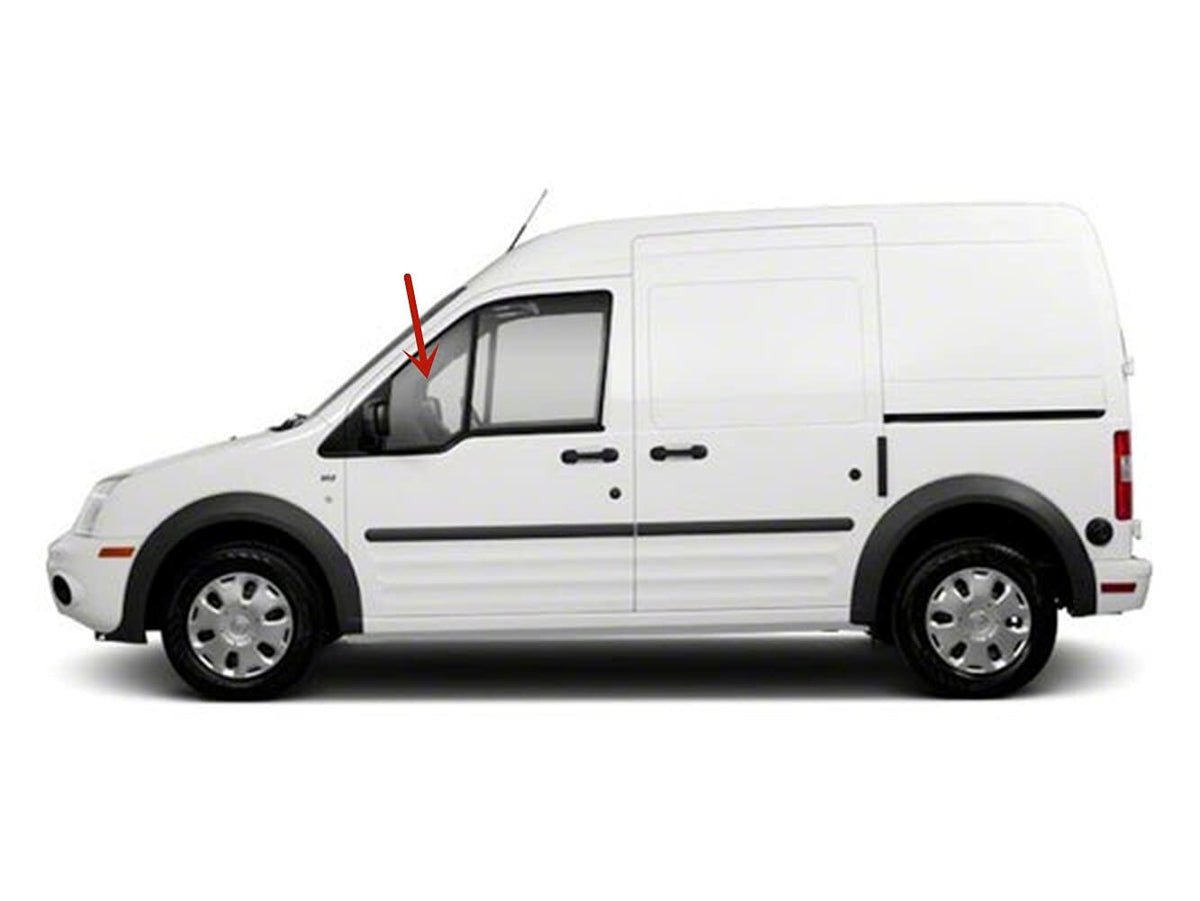 Driver Left Front Vent Window Vent Glass Compatible with Ford Transit Connect Van 2010-2013 Models