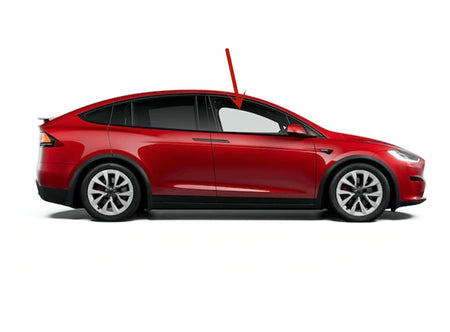 Tempered Passenger Right Side Front Door Window Door Glass Compatible with Tesla Model X 2016-2025 Models