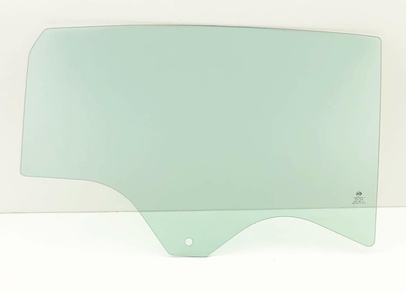3.9mm Thickness Passenger Right Side Rear Door Window Door Glass Compatible with Chevrolet Malibu 2016-2025 Models