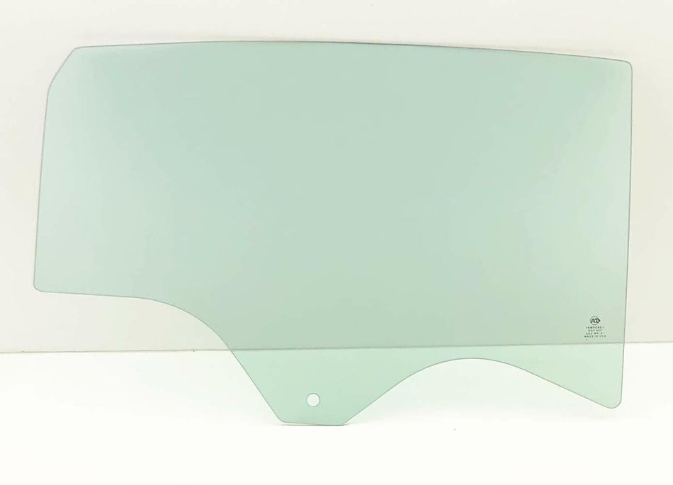3.9mm Thickness Passenger Right Side Rear Door Window Door Glass Compatible with Chevrolet Malibu 2016-2025 Models