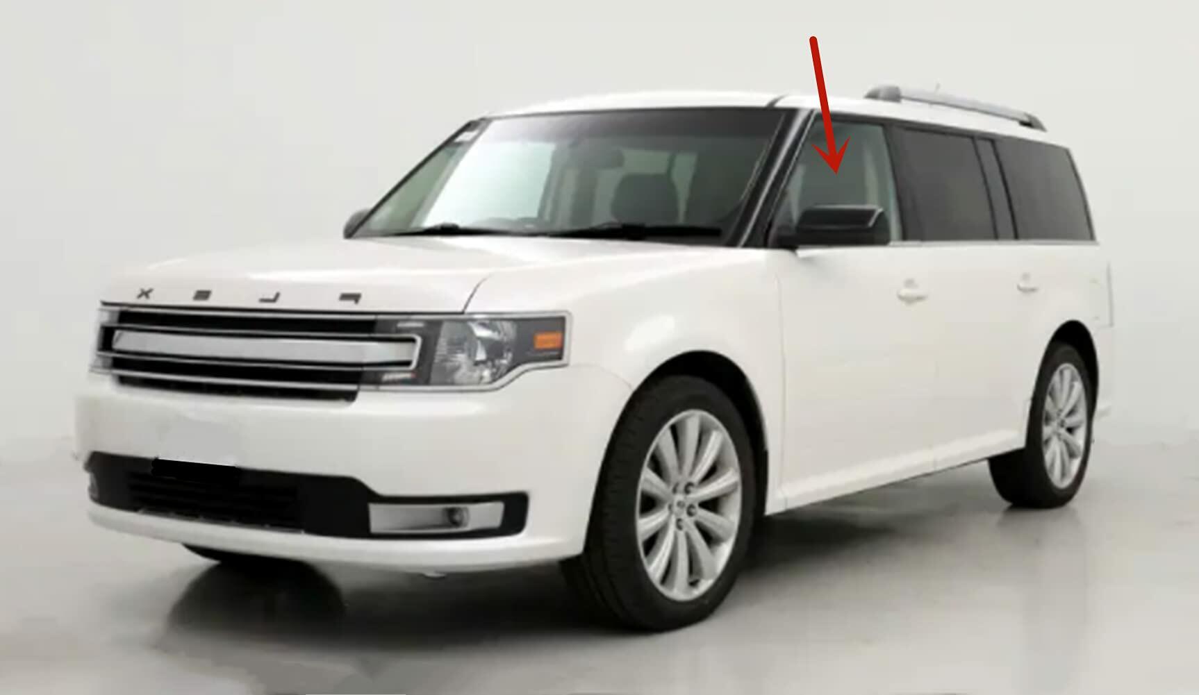 Laminated Driver Left Side Front Door Window Door Glass Compatible with Ford Flex 2009-2019 Models