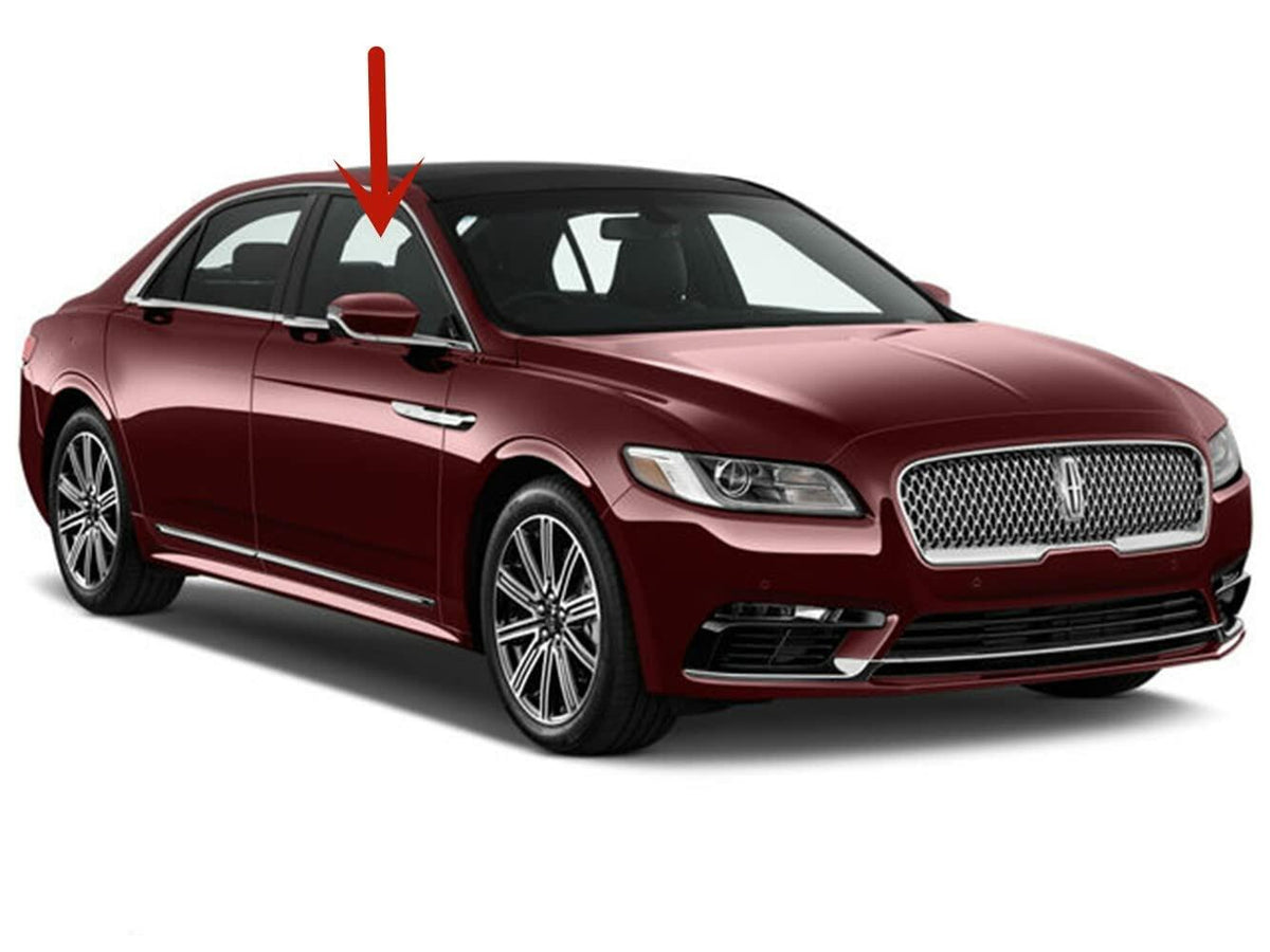Laminated Passenger Right Side Front Door Window Door Glass Compatible with Lincoln Continental 2017-2020 Models