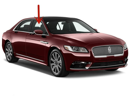 Laminated Passenger Right Side Front Door Window Door Glass Compatible with Lincoln Continental 2017-2020 Models