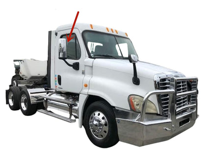 Passenger Right Side Front Door Window Door Glass Compatible with Freightliner Cascadia 2008-2025 Models