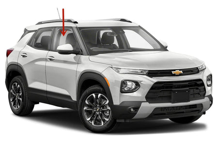 Passenger Right Side Front Door Window Door Glass Compatible with Chevrolet TrailBlazer 2021-2026 Models