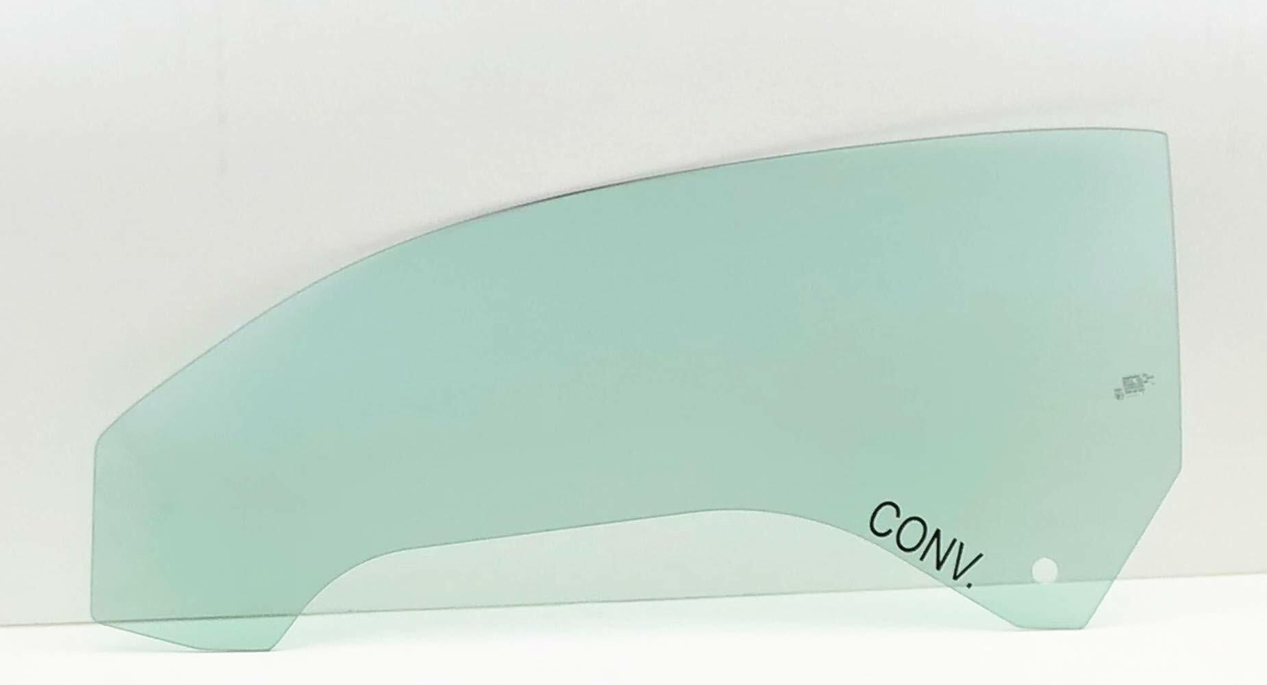 Driver Left Side Door Window Door Glass Compatible with Chevrolet Camaro 2 Door Convertible 2011-2015 Models
