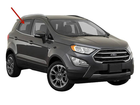 Factory Privacy Tinted Tempered Passenger Right Side Rear Door Window Door Glass Compatible with Ford EcoSport 2018-2023 Models