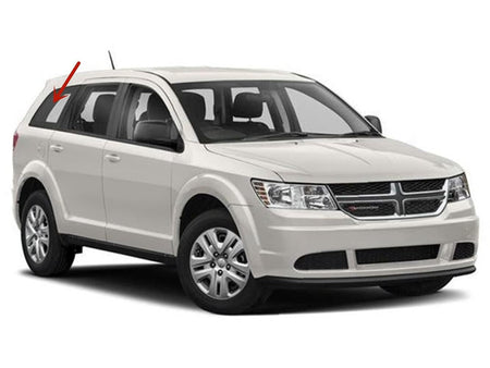 Passenger Right Side Rear Quarter Window Quarter Glass Compatible with Dodge Journey 2009-2020 Models
