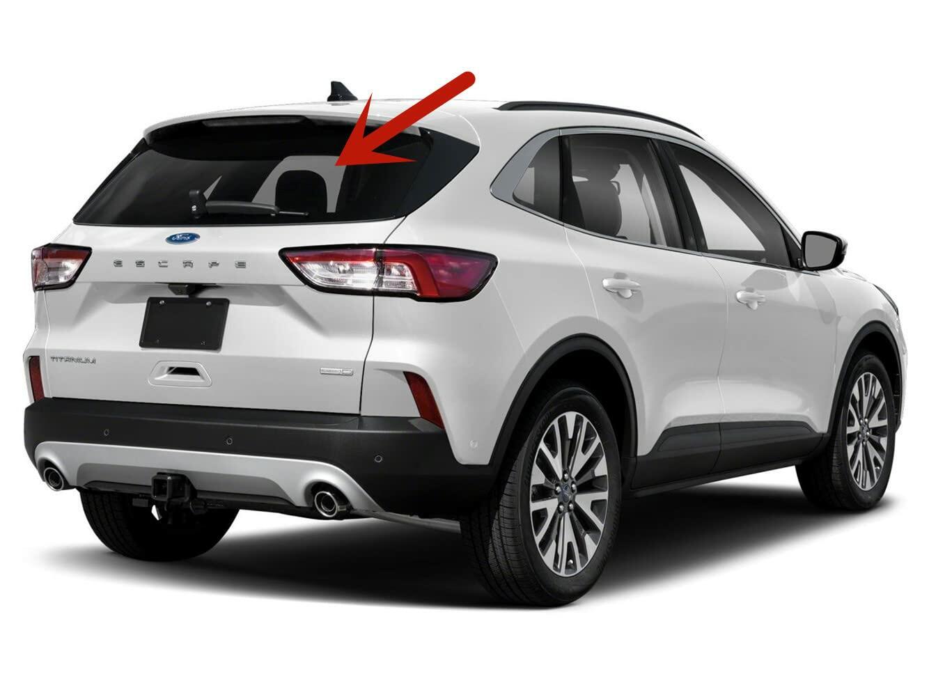 Heated Back Window Back Glass with Antenna Style Compatible with Ford Escape 2020-2026 Models