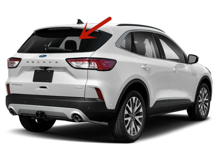 Heated Back Window Back Glass with Antenna Style Compatible with Ford Escape 2020-2026 Models