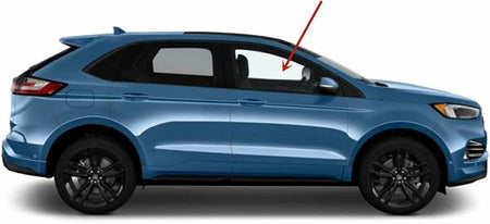 OE Tempered Passenger Right Side Front Door Window Door Glass Compatible with Ford Edge 2015-2024 Models