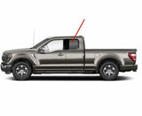 Privacy Driver Left Side Rear Door Window Door Glass Compatible with Ford F150 2015-2020 / F250 F350 F450 F550 2017-2022 Super Cab/Extended Cab Pickups Models