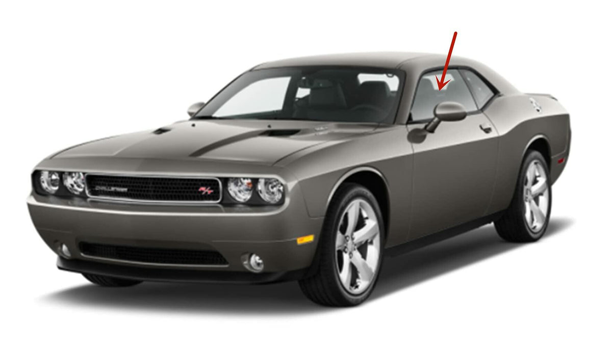 OEM Driver Left Side Door Window Door Glass Compatible with Dodge Challenger 2 Door Coupe 2008-2023 Models