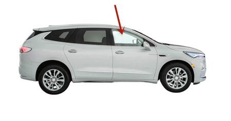 Laminated Passenger Right Side Front Door Window Door Glass Compatible with Buick Enclave 2018-2024 Models